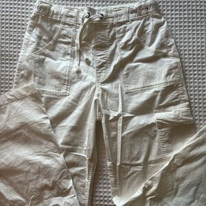 Hollister Baggy White Pants